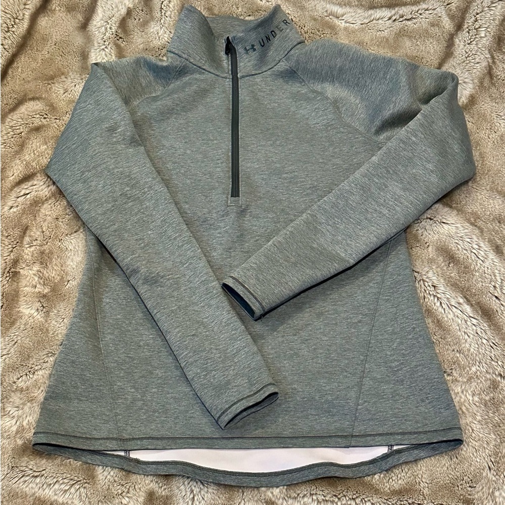 Under Armour Gray Quarter-Zip Pullover​​